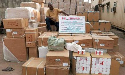 NDLEA Busts Tramadol Cartel, Seizes Over N5b Opioids In Warehouse