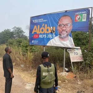 LP Candidate Accuses PDP Of Destroying Campaign Billboards In Ijesaland