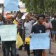 Youths Protest In Ibadan Over Fuel Scarcity (Photos)