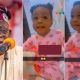 God Bless PDAPC, Little Girl Stirs Reactions As She Mimics Tinubu (Video)