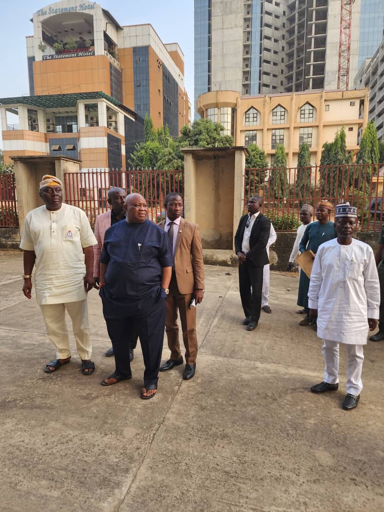 Adeleke Inspects Osun House in Abuja Abandoned For 12 Years by APC