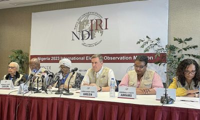 Breaking: Nigeria Elections Below Expectations, INEC Lacked Transparency – NDI/IRI Observers
