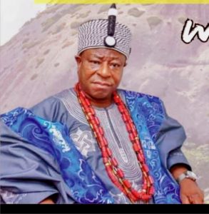 His Royal Highness, the Alaagba of Aagba, Oba Rufus Olayinka Ogunwole an