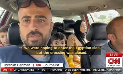 CNN Producer, Ibrahim Dahman Escapes Death As 9 Relatives Killed In Israeli Strike On Gaza
