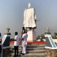 Gov Adeleke Unveils Statues Of Isiaka Adeleke, Aregbesola, Oyetola, Others At Memorial Circle