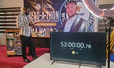 Osun Poly Rector, Alabi Storms Ajao Samson’s Read-A-Thon Venue