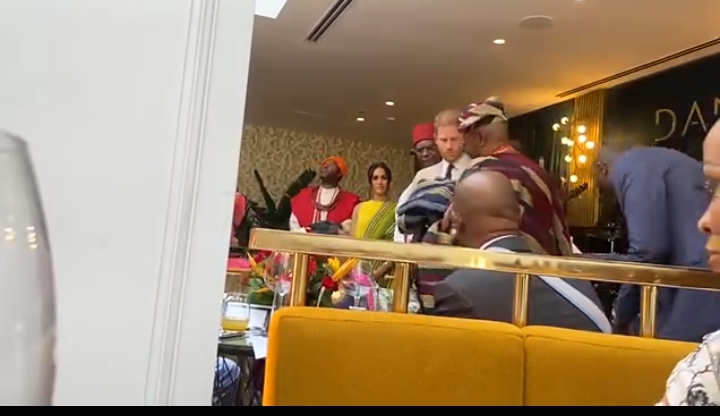 Oluwo Decorates UK Prince Harry, Christens Meghan ‘Adetokunbo’