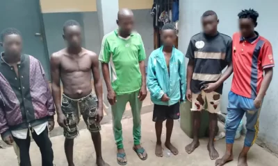 Police Nab Six Suspected Armed Robbery, One-chance Suspects, Recover Weapons