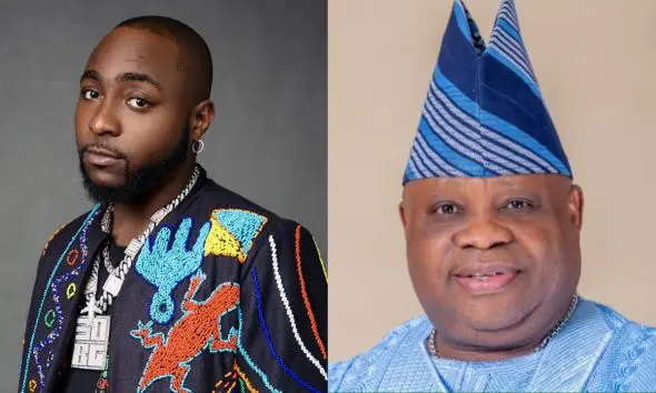 CHIVIDO 2024: ‘Future President’ – Davido Hails Gov Adeleke (Video)