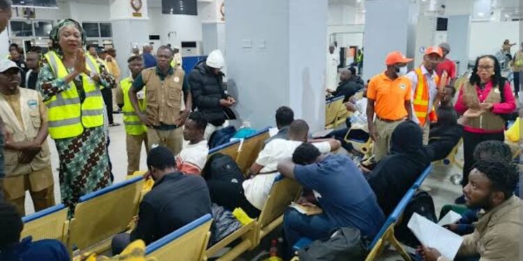 Japa: FG Receives 103 Nigerians Deported From Turkey Over Visa, Migration Issues