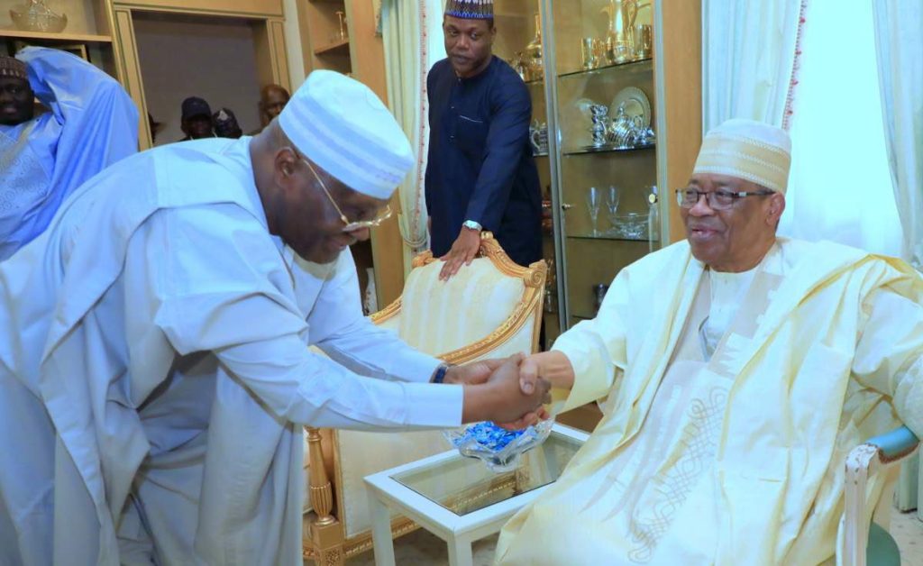 Atiku Meets Two Nigerian Ex-Head Of States [PHOTOS]