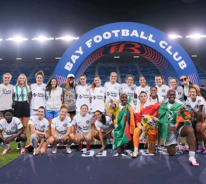 2024 Olympic: Bay FC Send Off Oshoala In Style