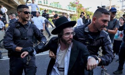 Thousands Of Ultra-Orthodox Men's Rejection To Join Israeli Military Turns Violent In Jerusalem Amidst War