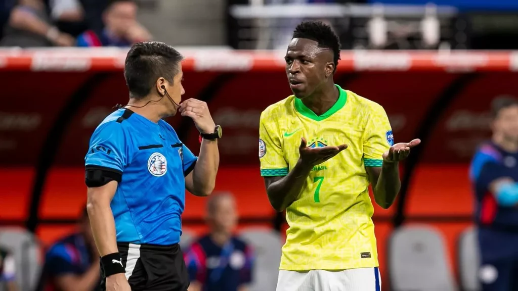 Copa America 2024: Vinicius Jr Banned For Brazil's Quarter-finals Fixture