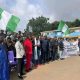 #EndBadGovernance : Protesters Hold Sunday Church Service In Jos