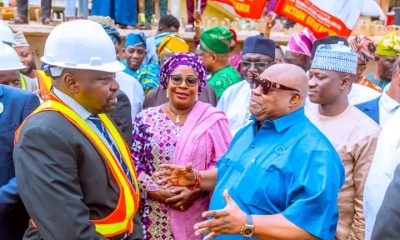 Adeleke, NSE Inspect Oke-fia Flyover