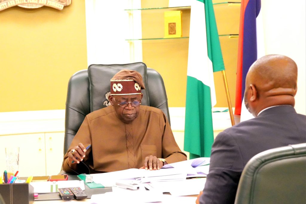 Tinubu Resumes Duty, Holds First Meeting With FIRS Boss