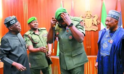 Tinubu Promotes Acting Chief Of Army Staff, Oluyede To Lt General