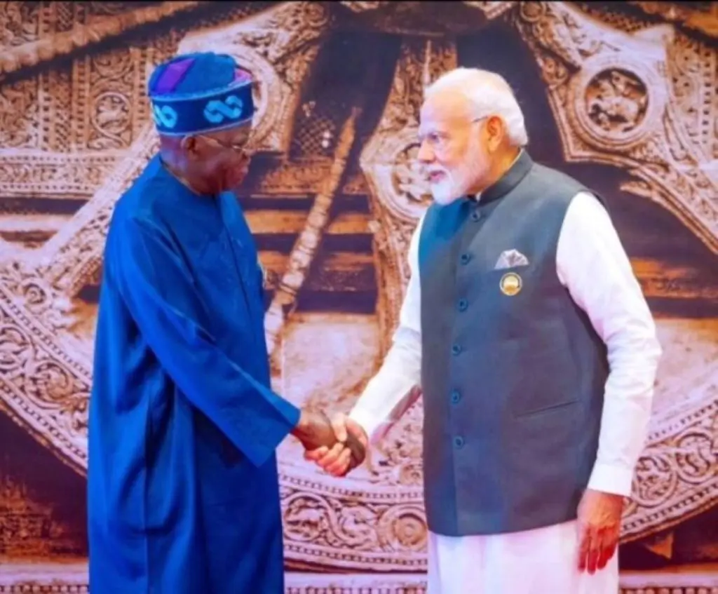 Tinubu Welcomes Indian PM, Modi To Nigeria