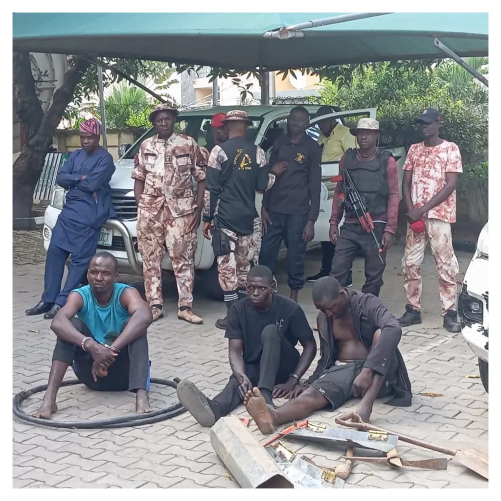 FCTA Nabs 16 Streetlight Vandals