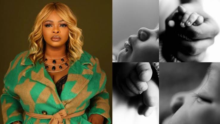 Nollywood Actress, Dayo Amusa Welcomes First Child In U.S