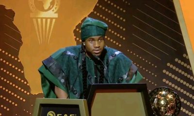 What Lookman Said After Receiving CAF award