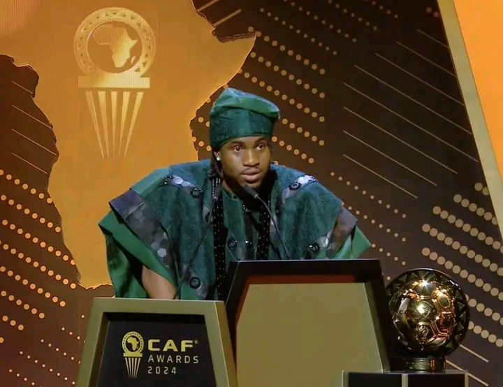 What Lookman Said After Receiving CAF award