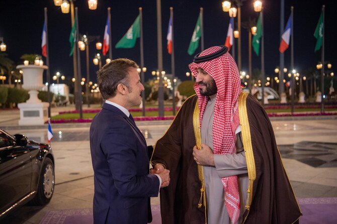 France President, Macron In Riyadh For Official Visit