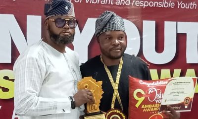 Osun Youth Ambassador Awards 2024: CityMirrorNews Publisher, Ayobami Agboola Bags Excellence In Journalism Award