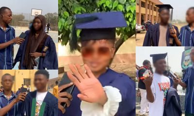 Reactions As Unilorin Students Struggle To Remember Their Discipline On Matriculation Day