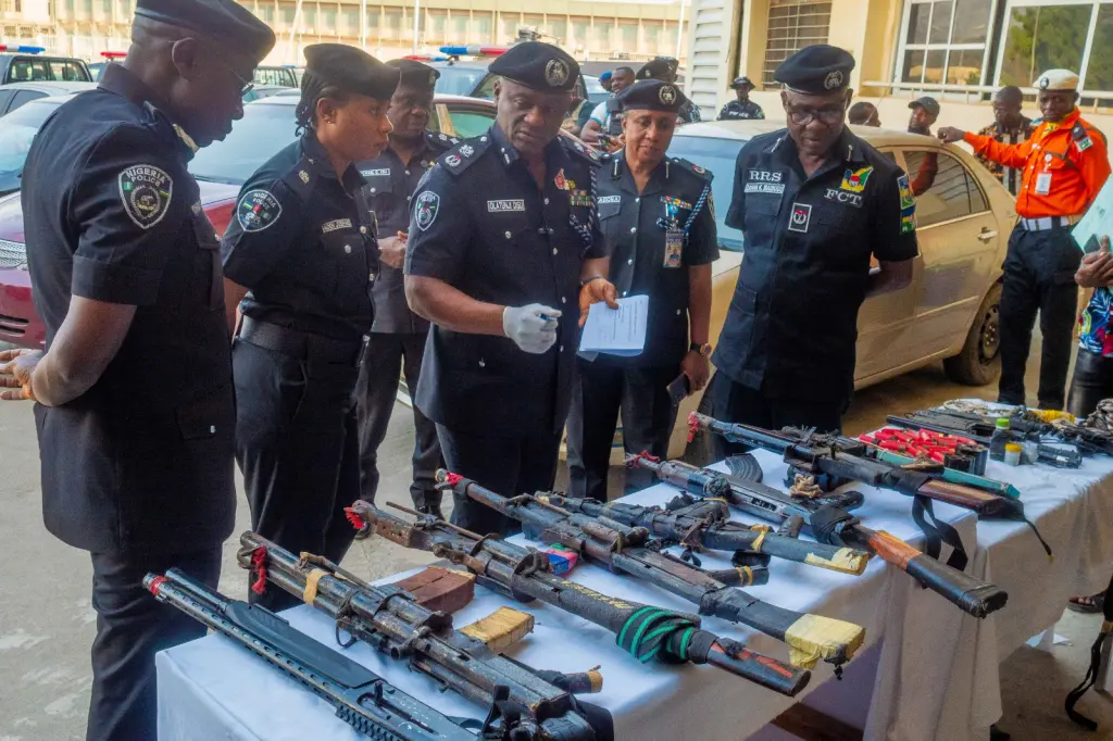 FCT Police Make Discovery Of Dangerous Weapons After Abuja Shooting Incident