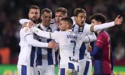 LaLiga: Leganes Shock Barcelona With A Lone Goal Defeat