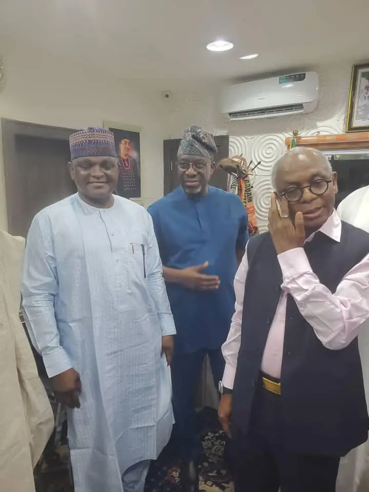 2027: El-Rufai Holds ‘Strategic Meeting’ With Al-Mustapha, SDP Chairman Gabam, PDP’s Segun Sowunmi