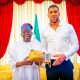 Tinubu Hosts Nigerian-born Boxing Champion, Anthony Joshua In Lagos