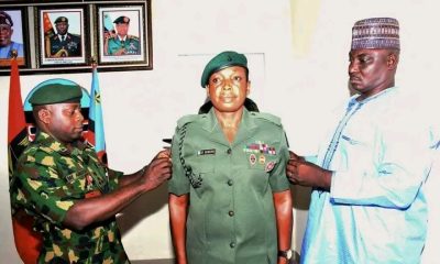 Nigerian Army Decorates First Female Infantry Corps Army Warrant Officer