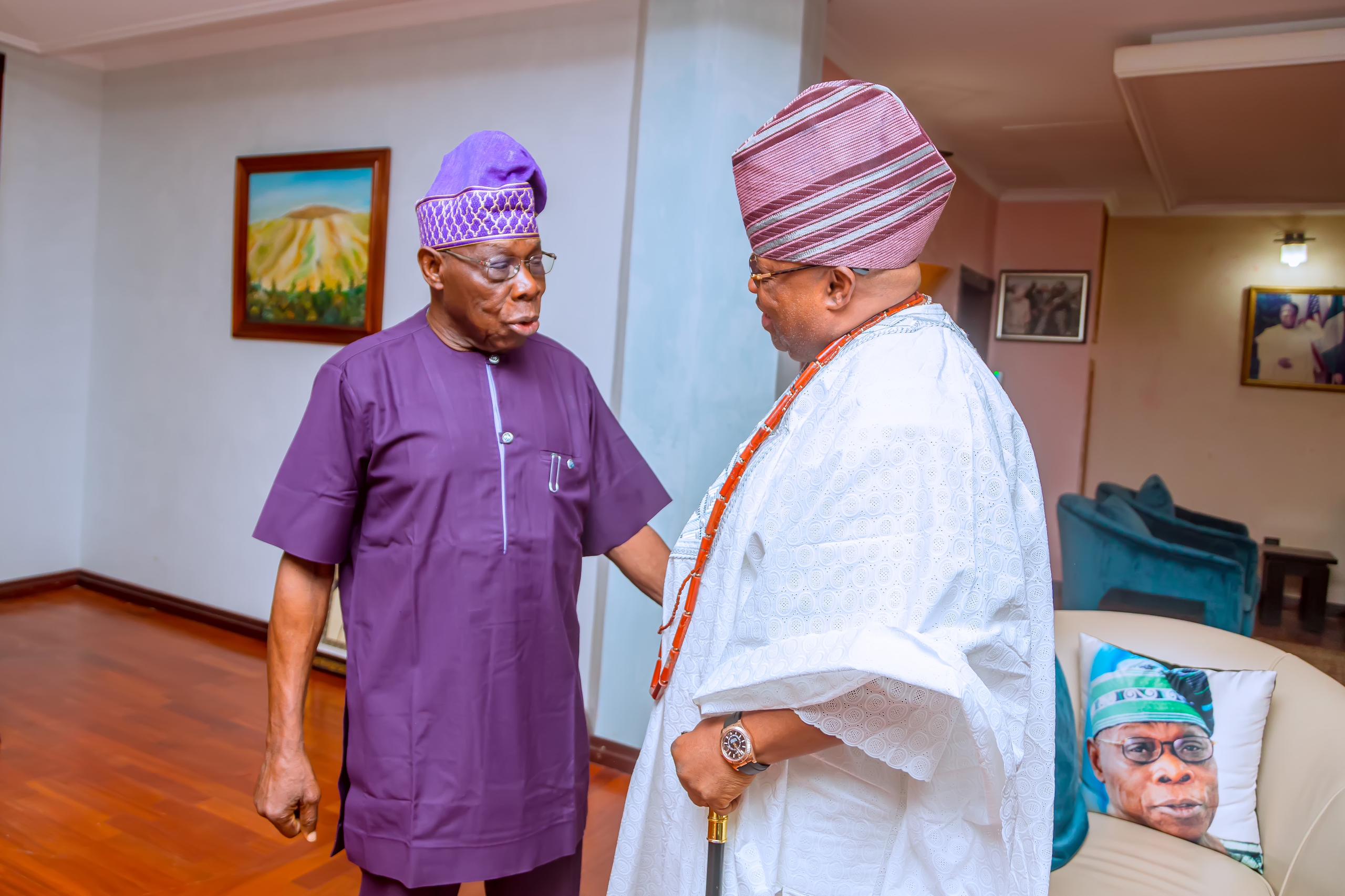 Airport Project: Obasanjo Lauds Adeleke On Futuristic Development Agenda