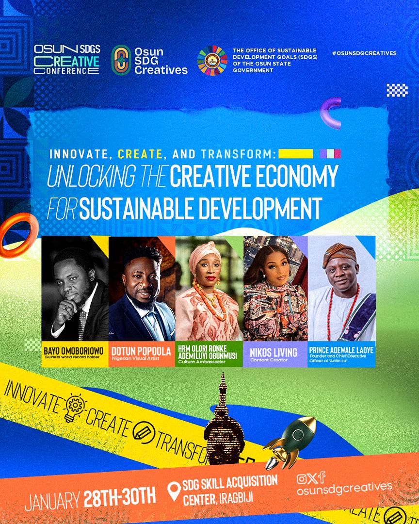 Ooni's Queen, Omoboriowo, Others To Speak At Osun Maiden Creative Conference