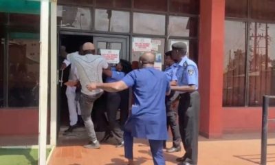 Crisis Erupts As PDP National Secretariat, Ude-Okoye Forced Out Of BoT Meeting (Video)