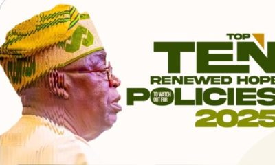 New National ID Card Listed As Tinubu Rolls Out Top 10 Policies For 2025