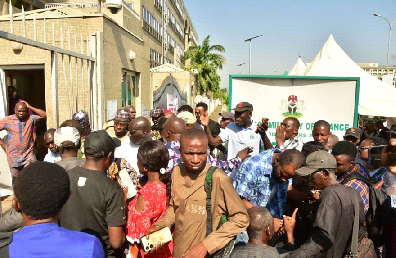 Unpaid Entitlements: Military Retirees Stage Protest, Shut Down Finance Ministry