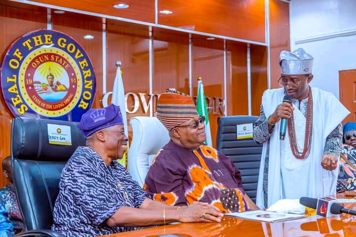 Gov Adeleke Hosts Traditionalists, Reiterates Commitment To Fairness, Equity Among All Religions