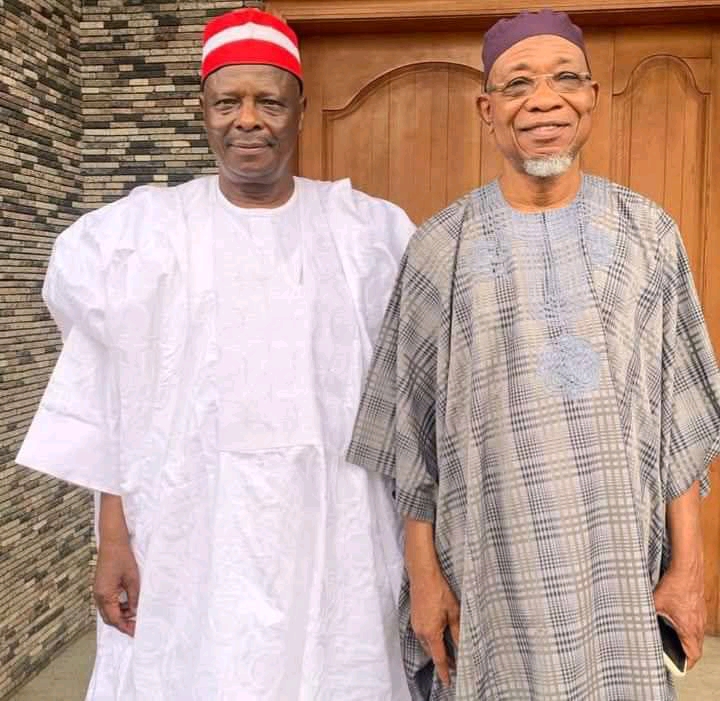 2027: NNPP Leader,Kwankwaso Hold Strategic Meeting With Aregbesola In Lagos