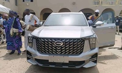 Davido Presents SUV To Timi Of Ede