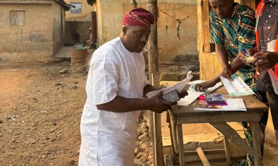 Osun LG Polls: Afolabi Casts His Vote, Urges Voters To Maintain Peace