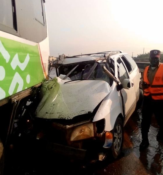 Two Die In Accident On Ibadan-Lagos Expressway