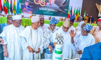 Gov Adeleke Eulogises Obasanjo At 88