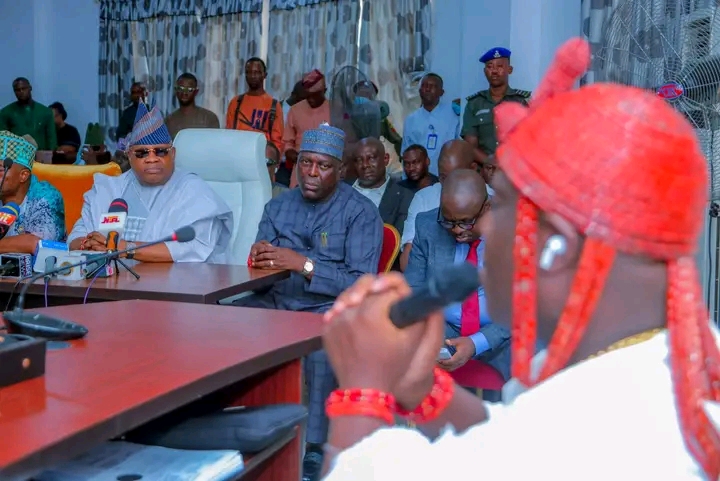 Osun LGs: Gov Adeleke Briefs Traditional Rulers, Reaffirms That No Court Order Reinstates Yes/No Chairmen