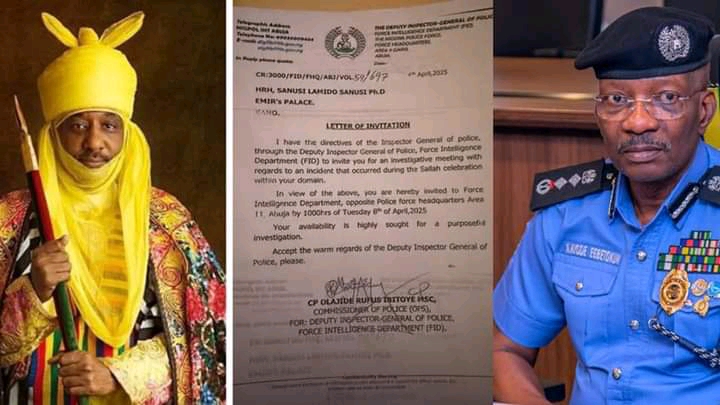Police Withdraw Invitation To Emir Sanusi Over Sallah Day Violence, Deploy Operatives To Kano