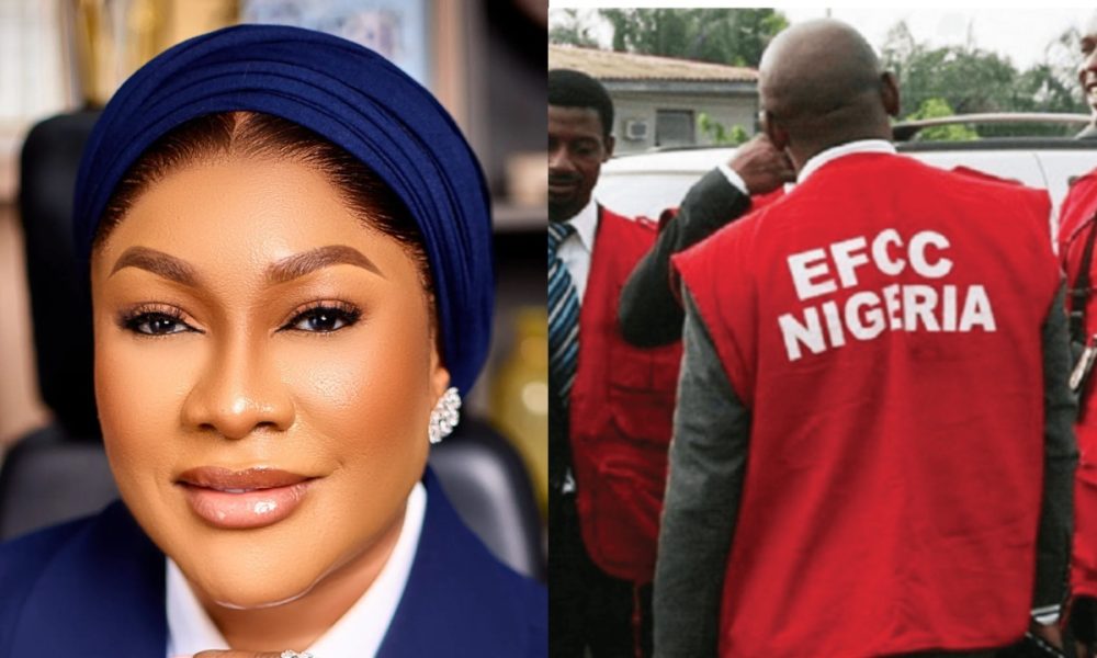 Operatives of the Economic and Financial Crimes Commission, EFCC, has arrested a renowned business executive and socialite, Aisha Sulaiman Achimugu.