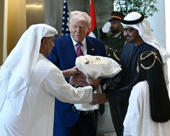 Trump Lands In Abu Dhabi On Last Leg Of Gulf Tour